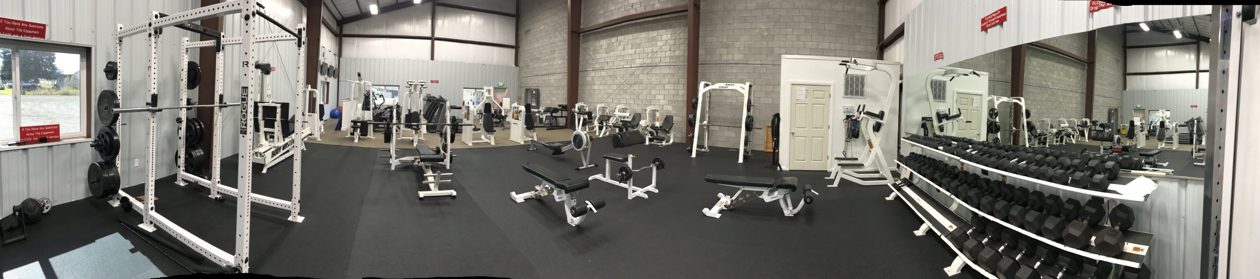 Image of exercise equipment at Peak Fitness Afton, WY location